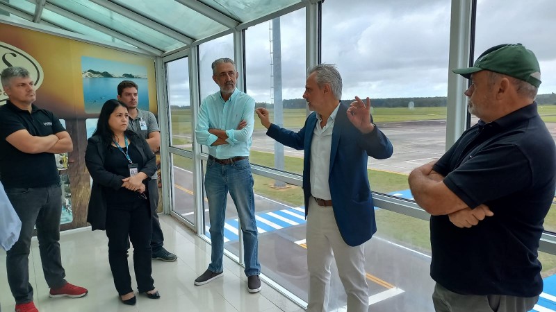 Terminal de passageiros Aeroporto de Jaguaruna receberá melhorias